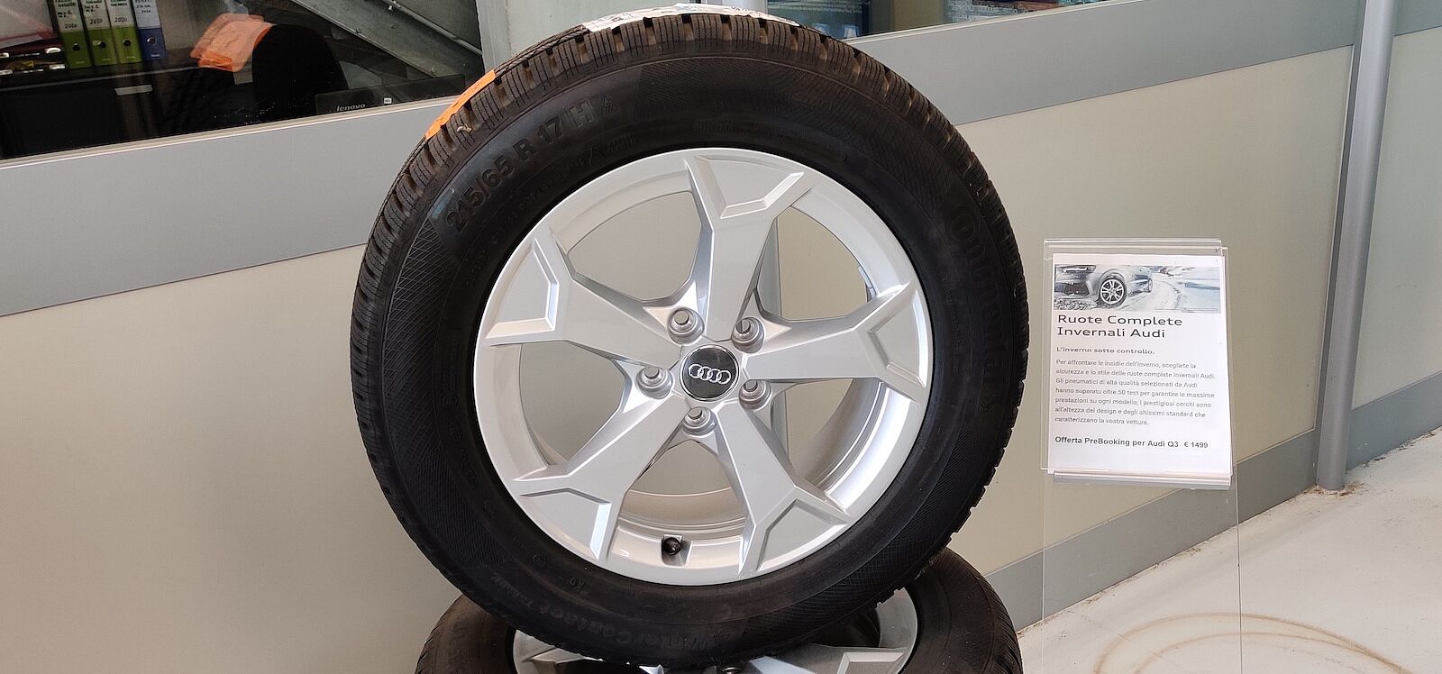 RUOTE COMPLETE INVERNALI AUDI RUOTE COMPLETE INVERNALI AUDI